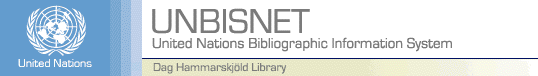 Click to go to UNBISNET Library